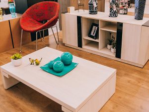 Decoração de mesa de centro